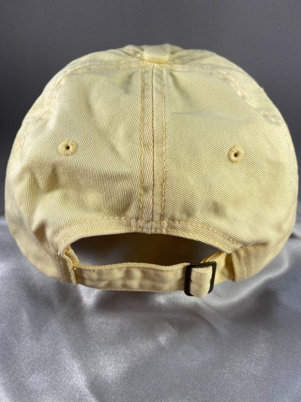 Bad Ass Coffee Co Hat Yellow Cotton Adjustable Strapback Donkey Logo Cap Hawaii - Picture 4 of 5